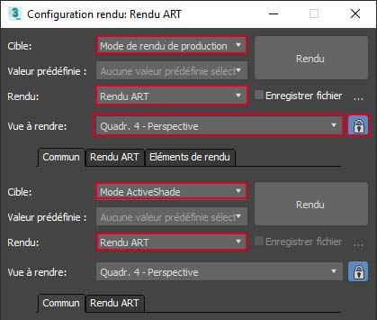 Activer ART