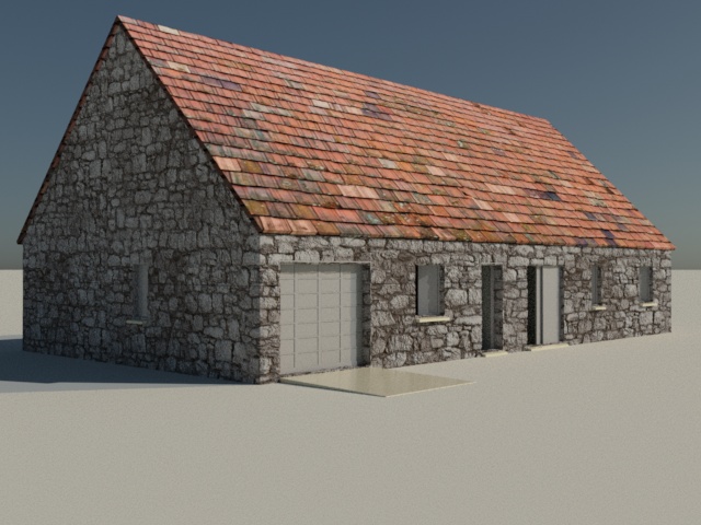 Maquette texturée